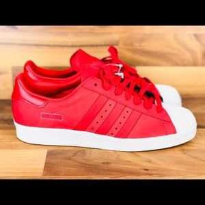 adidas superstar red men